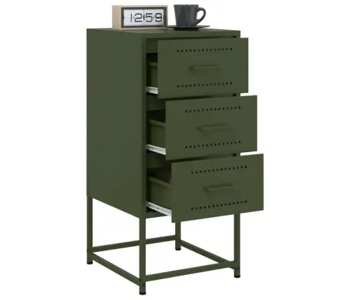 Öökapid 2 Tk, Oliiviroheline, 36X39X78 cm Teras