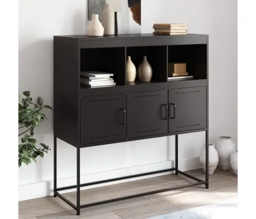 Puhvetkapp, Must, 100,5X39X107 cm Teras