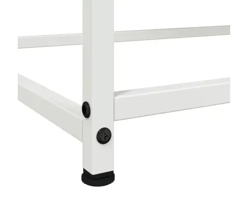 Puhvetkapp, Valge, 100,5X39X107 cm Teras