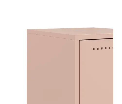 Naktinė Spintelė, Rožinės Spalvos, 36X39X60,5cm Plienas Naktinė Spintelė, Rožinės Spalvos, 36X39X60,5cm Plienas