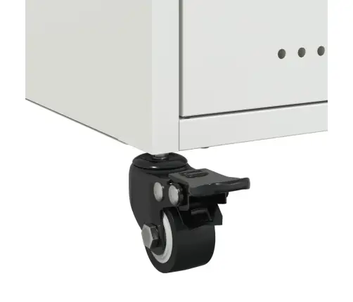 Naktinė Spintelė, Baltos Spalvos, 36X39X43,5cm Plienas