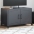 Tv Skapītis, Pelēks, 68X39X43,5 Cm, Tērauds Vidaxl