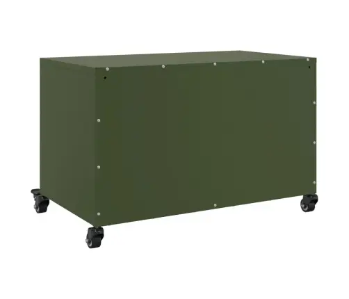 Tv Skapītis, 68X39X43,5 Cm, Tērauds, Olīvu Zaļš Vidaxl Tv Skapītis, 68X39X43,5 Cm, Tērauds, Olīvu Zaļš Vidaxl