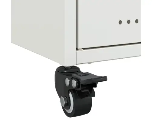 Tv Skapītis, Balts, 68X39X43,5 Cm, Tērauds Vidaxl