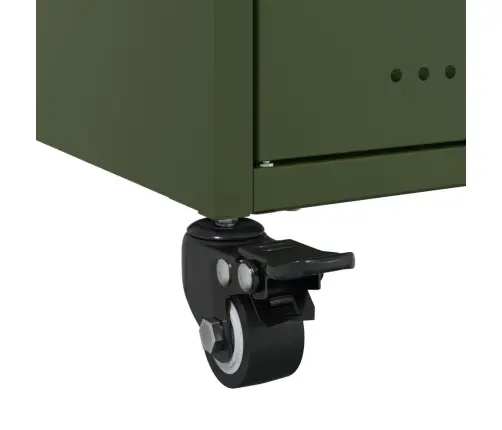 Telerikapp, Oliiviroheline, 100,5X39X43,5 cm Teras