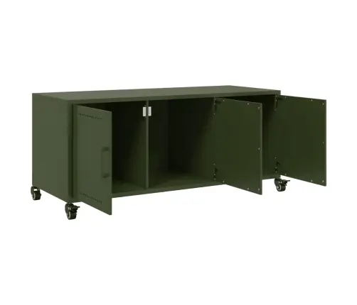 Telerikapp, Oliiviroheline, 100,5X39X43,5 cm Teras