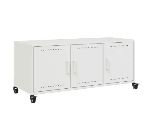 Tv Skapītis, Balts, 100,5X39X43,5 Cm, Tērauds Vidaxl Tv Skapītis, Balts, 100,5X39X43,5 Cm, Tērauds Vidaxl