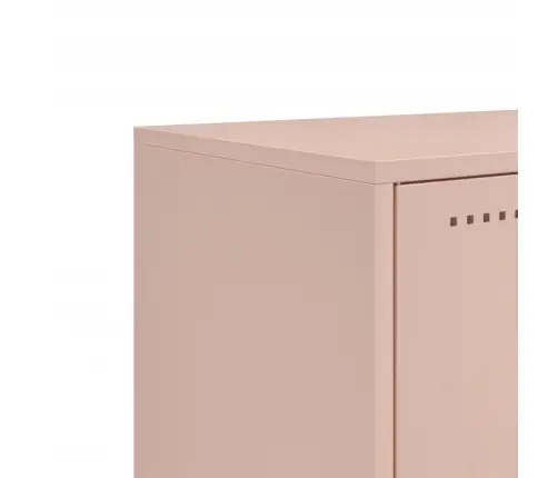 Tv Skapītis, Rozā, 100,5X39X43,5 Cm, Tērauds Vidaxl