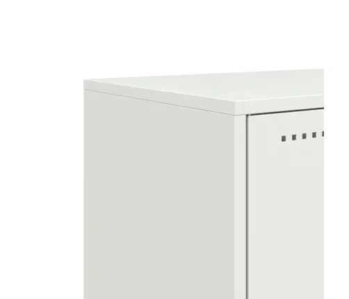 Tv Skapītis, Balts, 100,5X39X43,5 Cm, Tērauds Vidaxl