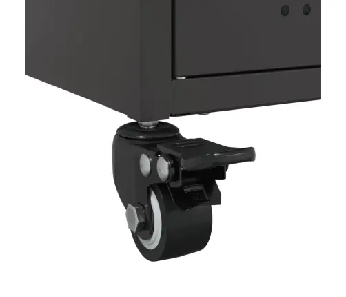 Tv Skapītis, Melns, 68X39X43,5 Cm, Tērauds Vidaxl