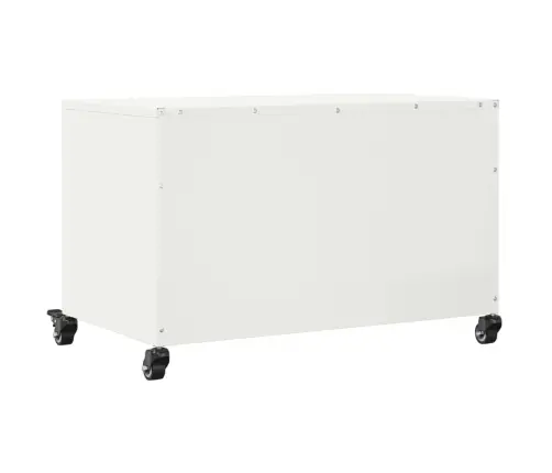 Telerikapp, Valge, 68X39X43,5 cm Teras Telerikapp, Valge, 68X39X43,5 cm Teras