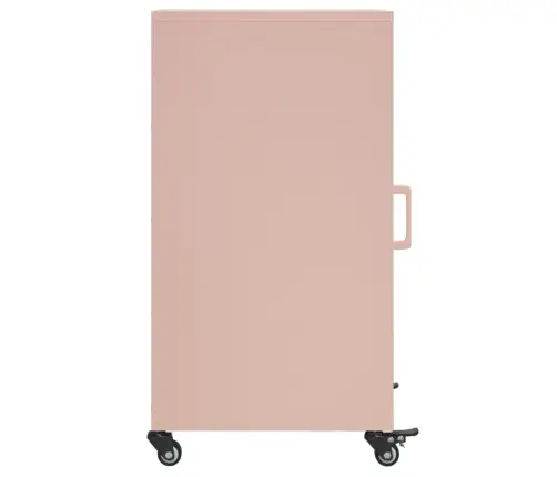Kumode, Rozā, 36X39X72 Cm, Tērauds Vidaxl Kumode, Rozā, 36X39X72 Cm, Tērauds Vidaxl