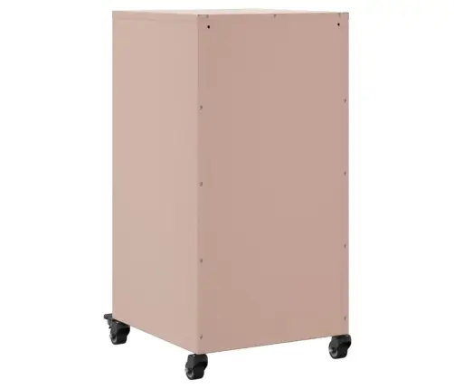 Kumode, Rozā, 36X39X72 Cm, Tērauds Vidaxl Kumode, Rozā, 36X39X72 Cm, Tērauds Vidaxl