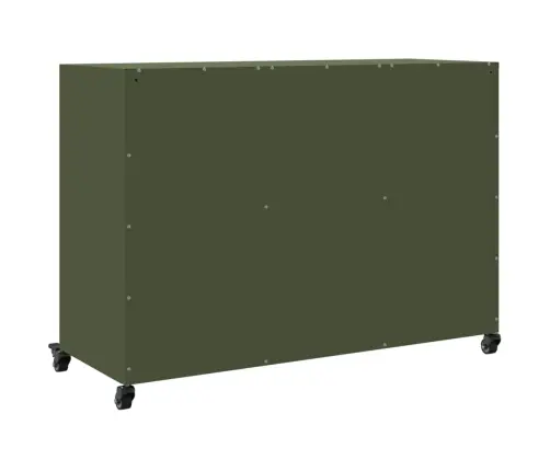 Puhvetkapp, Oliiviroheline, 100,5X39X72 cm Teras