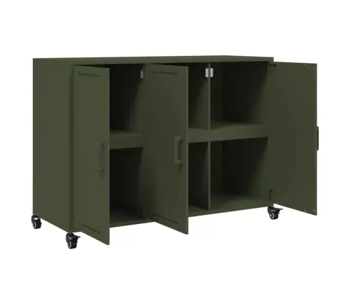 Puhvetkapp, Oliiviroheline, 100,5X39X72 cm Teras