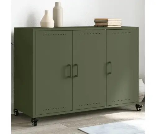 Puhvetkapp, Oliiviroheline, 100,5X39X72 cm Teras