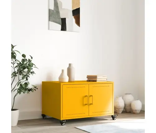 Kafijas Galdiņš, 68X50X43,5 Cm, Tērauds Vidaxl