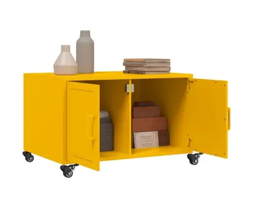 Kafijas Galdiņš, 68X50X43,5 Cm, Tērauds Vidaxl