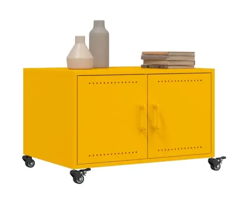 Kafijas Galdiņš, 68X50X43,5 Cm, Tērauds Vidaxl