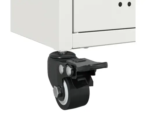 Tv Skapītis, Balts, 68X39X43,5 Cm, Tērauds Vidaxl