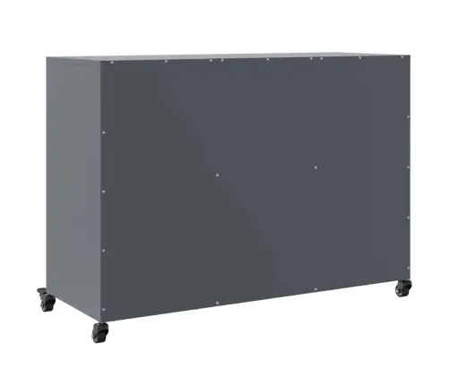 Šoninė Spintelė, Antracito, 100,5X39X72cm Plienas