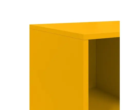 Šoninė Spintelė, Garstyčių Geltona, 100,5X39X72cm Plienas