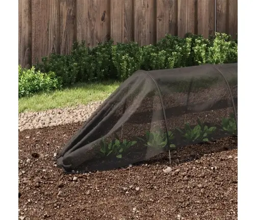 Tīkla Tunelis, Melns, 300X50X48,5 M, Tērauds Un Pp Vidaxl