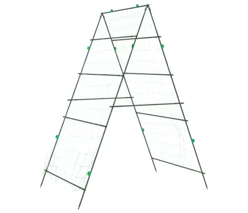 Dārza Režģis Vīteņaugiem, A-Rāmis, 99X90X175,5 Cm, Tērauds Vidaxl