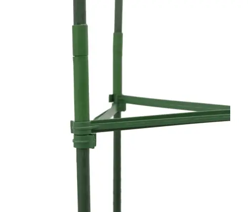 Pomidorų Narvas Su Augalų Maišeliu, 2Vnt., 116cm Plienas Ir Pp Pomidorų Narvas Su Augalų Maišeliu, 2Vnt., 116cm Plienas Ir Pp