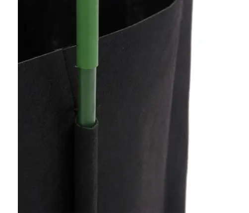 Pomidorų Narvas Su Augalų Maišeliu, 2Vnt., 116cm Plienas Ir Pp Pomidorų Narvas Su Augalų Maišeliu, 2Vnt., 116cm Plienas Ir Pp