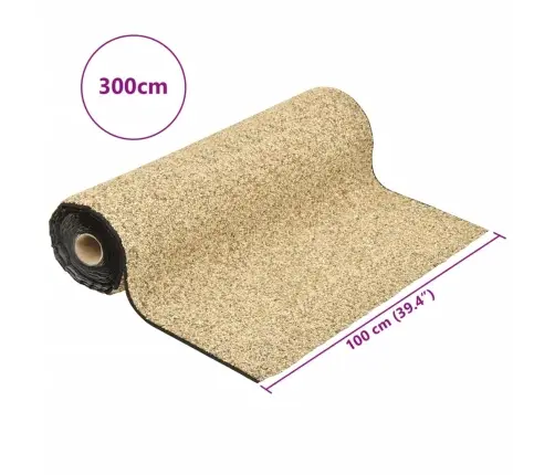 Dīķa Plēve, Smilšu Dizains, 300X100 Cm Vidaxl