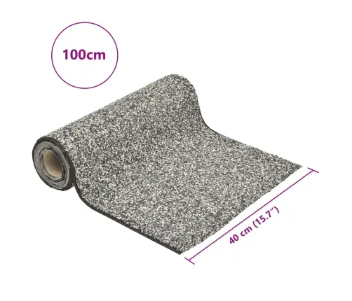 Tvenkinio Danga Su Akmenukais, Pilkos Spalvos, 100X40Cm
