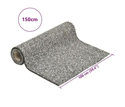 Dīķa Plēve, Pelēka, 150X100 Cm Vidaxl