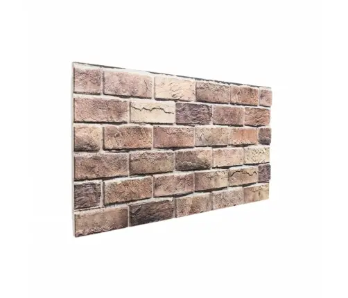 3D Sienas Paneļi, 10 Gab., Brūni, 100X50 Cm, Eps Vidaxl