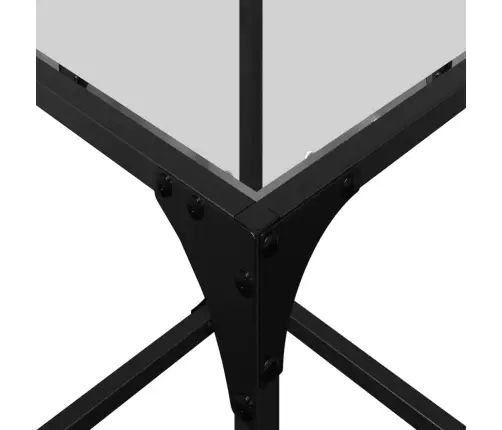 Kohvilaud, Läbipaistev Klaasplaat, 30X30X40 cm Teras