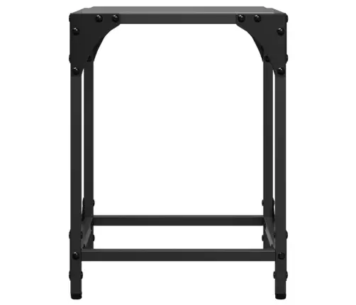 Kohvilaud, Must Klaasplaat, 30X30X40 cm Teras