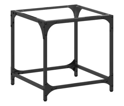 Kohvilaud, Läbipaistev Klaasplaat, 40 X 40 X 40 cm Teras