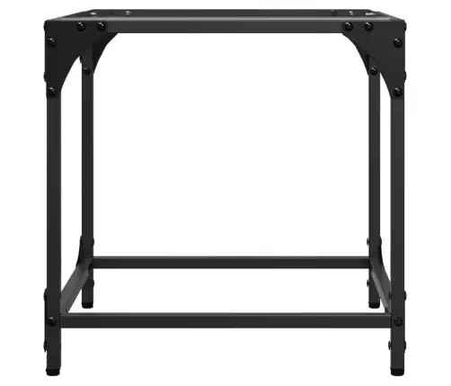 Kohvilaud, Läbipaistev Klaasplaat, 40 X 40 X 40 cm Teras