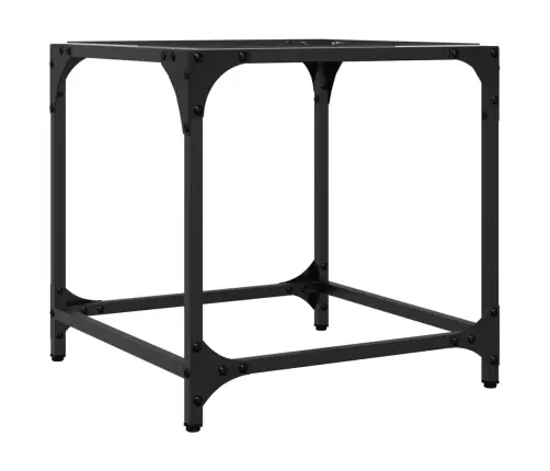 Kohvilaud, Läbipaistev Klaasplaat, 40 X 40 X 40 cm Teras