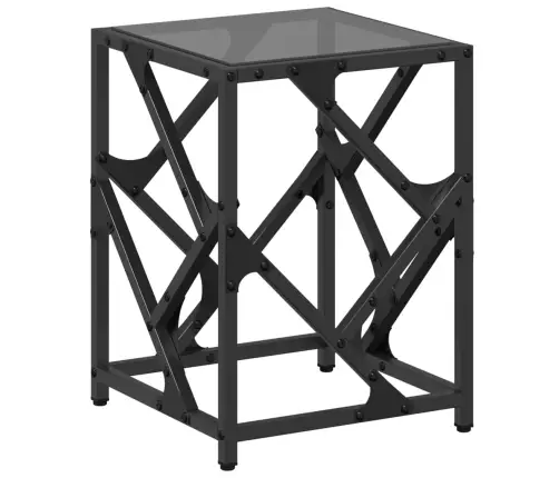 Kohvilaud, Must Klaasplaat, 30 X 30 X 41 cm Teras
