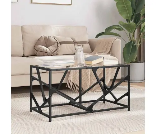 Kohvilaud, Läbipaistev Klaasplaat, 78,5X40X41 cm Teras