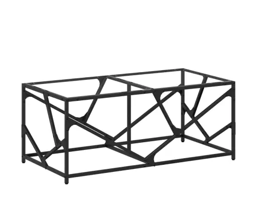 Kohvilaud, Läbipaistev Klaasplaat, 98,5 X 50 X 41 cm Teras