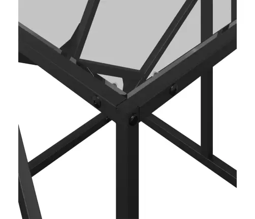 Kohvilaud, Läbipaistev Klaasplaat, 98,5 X 50 X 41 cm Teras