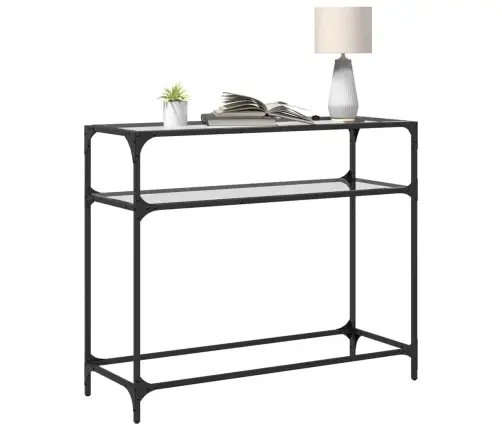 Kohvilaud, Läbipaistev Klaasplaat, 98X35X81 cm Teras