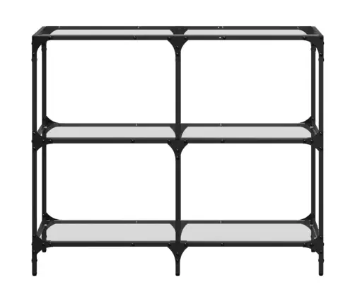 Kohvilaud, Läbipaistev Klaasplaat, 98X30X81 cm Teras