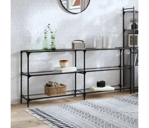 Konsolinis Staliukas, 194,5X30X81cm Plienas