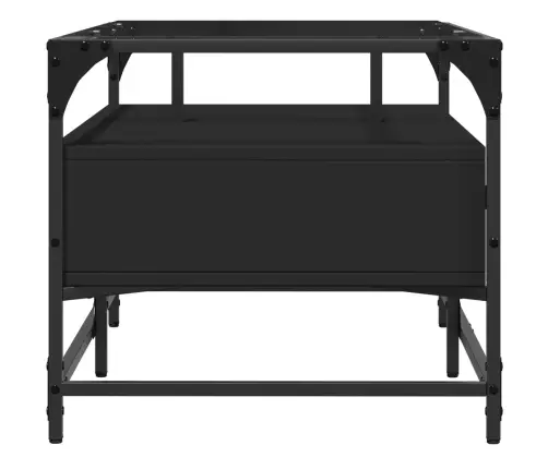 Kohvilaud, Must Klaasplaat, 98,5 X 50 X 45 cm Teras