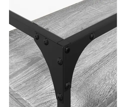 Klaasplaadiga Telerikapp Hall Sonoma Tamm 80X35X51 Cm Tehispuit
