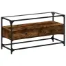 Tv Skapītis, Stikla Virsma, Ozola, 98X35X51 Cm, Konstruēts Koks Vidaxl Tv Skapītis, Stikla Virsma, Ozola, 98X35X51 Cm, Konstruēts Koks Vidaxl