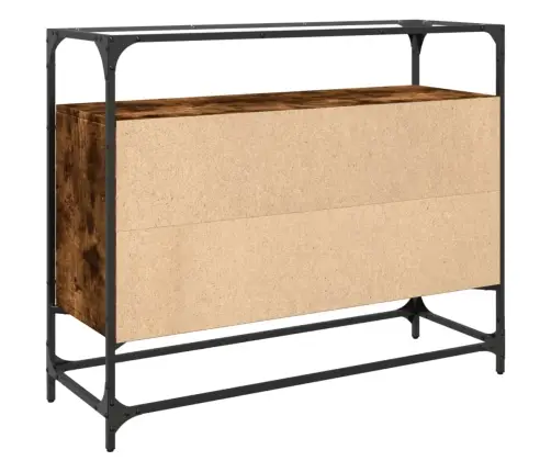 Šoninė Spintelė, Dūminio Ąžuolo, 98X35X81cm Mediena